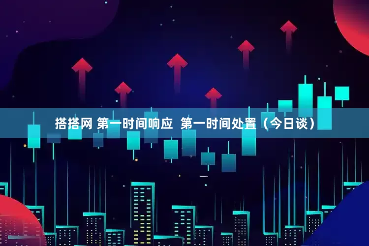 搭搭网 第一时间响应  第一时间处置（今日谈）